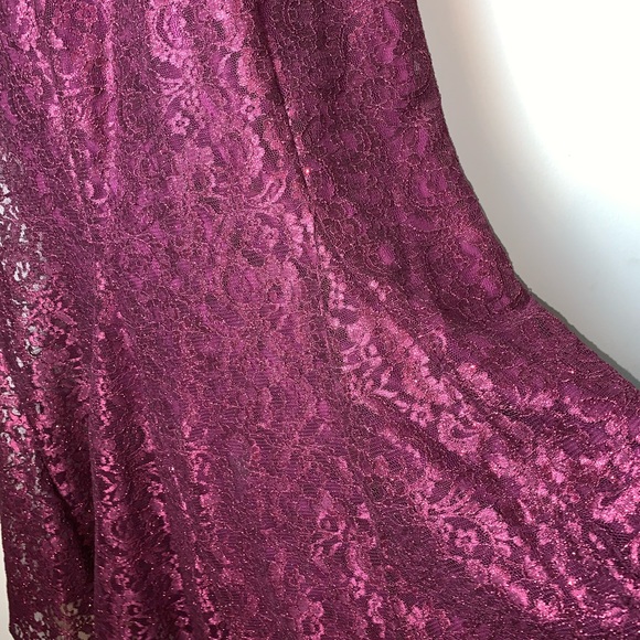 David’s Bridal Red Wine Dress - Picture 5 of 5